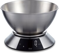 Eldom Ideal IK3701 Digitális konyhai mérleg tállal - Inox