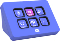 Corsair Elgato Stream Deck Discord Edition USB 2.0 Testreszabható LCD Billentyű Vezérlő - Lila