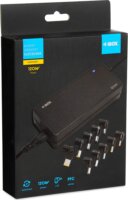 iBox IUZ120WA Univerzális laptop Töltő Adapter 10 féle csatlakozóval (120W)