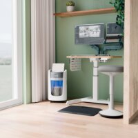 Leitz IQ OptiMax Home Office Iratmegsemmisítő 6 lap 15L - Fehér
