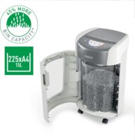 Leitz IQ OptiMax Home Office Iratmegsemmisítő 6 lap 15L - Fehér