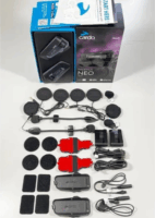 Cardo PTN00101 Neo Duo Motoros kommunikációs rendszer 2 csatornás 1600m - Fekete
