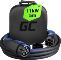 Green Cell GC-EVKABGC03 Type-2 Elektromos autó töltőkábel 5m (11 kW - 16A) -Fekete
