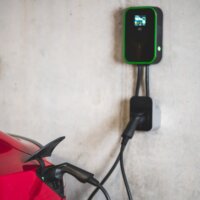 Green Cell Wallbox Ev Elektromos autó fali töltő - Fekete (22kW - 32A / Type-2)