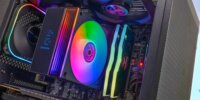 Tacens Mars Gaming MCPU-LCD CPU hűtő (Socket LGA1200) - Fekete