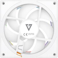 MODECOM VOLCANO LOOP PWM 120mm ARGB Reverse Rendszerhűtő ventilátor - Fehér