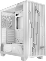 MODECOM VOLCANO PERUN APEX ARGB Midi Torony Számítógépház + 4db 140mm ventilátor - Fehér