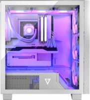 MODECOM VOLCANO PERUN APEX ARGB Midi Torony Számítógépház + 4db 140mm ventilátor - Fehér
