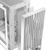 MODECOM VOLCANO PERUN APEX ARGB Midi Torony Számítógépház + 4db 140mm ventilátor - Fehér