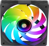 Tacens Mars Gaming MFSI4KIT 120mm Rendszerhűtő ventilátor 4db + RGB vezérlő HUB - Fekete