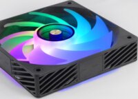 Tacens Mars Gaming MFSI4KIT 120mm Rendszerhűtő ventilátor 4db + RGB vezérlő HUB - Fekete