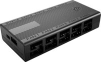 Mars Gaming MF3DPROKIT PWM 120mm Rendszerhűtő ventilátor 3db + RGB vezérlő HUB - Fekete