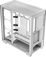 MODECOM VOLCANO STELLAR Midi Torony Számítógépház + 1db 120mm ventilátor - Fehér