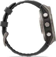 Garmin Fēnix 8 Pro Okosóra 47mm Grafitszürke Szilikon Szíjjal - Titán
