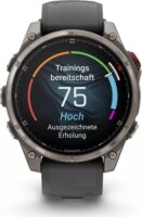 Garmin Fēnix 8 Pro Okosóra 47mm Grafitszürke Szilikon Szíjjal - Titán