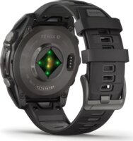 Garmin Fenix 8 AMOLED Érintőképernyős Okosóra 47mm Szilikon szíjjal - Fekete