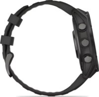 Garmin Fenix 8 AMOLED Érintőképernyős Okosóra 47mm Szilikon szíjjal - Fekete
