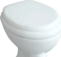 Sundo 15750 Hagyományos puha WC ülőke fedéllel - Fehér