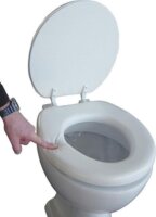 Sundo 15750 Hagyományos puha WC ülőke fedéllel - Fehér