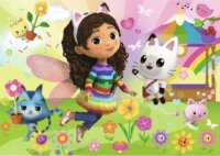 Trefl 14832 Gabi babaháza 100 darabos Glitter puzzle