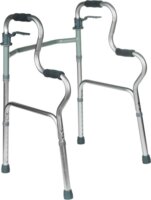 REHA FUND RF-133 Járókeret WC-vel Max 100kg - Kék / Szürke