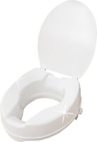PDS Care WC-ülés fedéllel 10 cm - Fehér