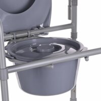 Antar 5901571457550 Összecsukható WC Szék Max 120kg - Szürke