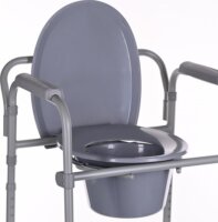 Antar 5901571457550 Összecsukható WC Szék Max 120kg - Szürke
