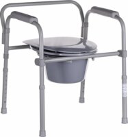 Antar 5901571457550 Összecsukható WC Szék Max 120kg - Szürke