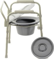 Antar 5901571457550 Összecsukható WC Szék Max 120kg - Szürke