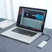 Orico M2G-C3-SV M.2 USB-C 3.1 Külső SSD ház - Ezüst