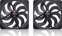 Noctua NF-A14x25 G2 chromax 140mm PWM Rendszerhűtő ventilátor - Fekete