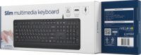 Gembird KB-MCH-05-CYRL Slim USB Billentyűzet - Orosz