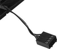 SilverStone Air Penetrator 120i 120mm Rendszerhűtő Ventilátor - Fekete
