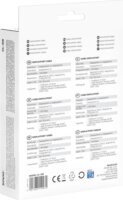 Savio CL-210 DisplayPort 2.1 apa - DisplayPort 2.1 8K apa Kábel 2m - Fekete