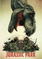 Trefl 10883 Jurassic Park Filmplakát 1000 darabos puzzle