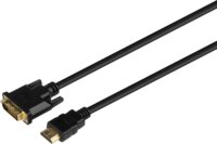 Savio CL-212 HDMI 1.4 apa - DVI-D apa Kábel 1.8m - Fekete