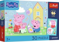 Trefl 18345 Peppának van egy terve 30 darabos puzzle
