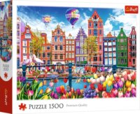 Trefl 26221 Színes Amszterdam 1500 darabos puzzle