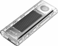 Orico TCM2-U4-BK-BP M.2 NVMe USB4 Külső SSD ház - Fekete