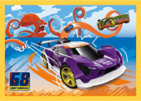 Trefl 34627 Hot Wheels járművek 4az 1ben puzzle
