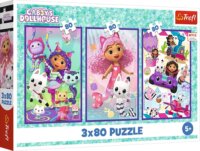 Trefl 34882 Gabi színes napjai 3az 1ben puzzle