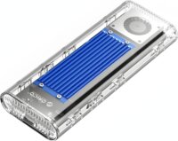 Orico TCM2-U4-BL-BP M.2 NVMe USB4 Külső SSD ház - Kék