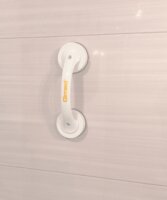 Qmed DRQM6D0AAXXXP Tapadókorongos Fali tartó 20cm - Fehér