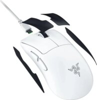 Razer DeathAdder V4 Pro White Wireless (vagy) Vezetékes Gaming Egér - Fehér