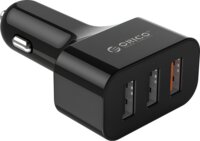 Orico UCH-Q3-BK 3x USB-A Autós Töltő 35W - Fekete