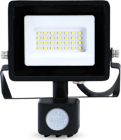 Nedis LLFLP16BLK Mozgásérzékelős LED Természetes fehér fényű Reflektor - Fekete