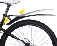 Topeak Defender Sárvédő készlet M1 27,5" + XC11 29" - Fekete / Szürke