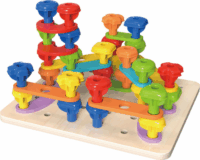 Tooky Toy 53 darabos Fa fejlesztő szett