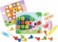 Tooky Toy 53 darabos Fa fejlesztő szett